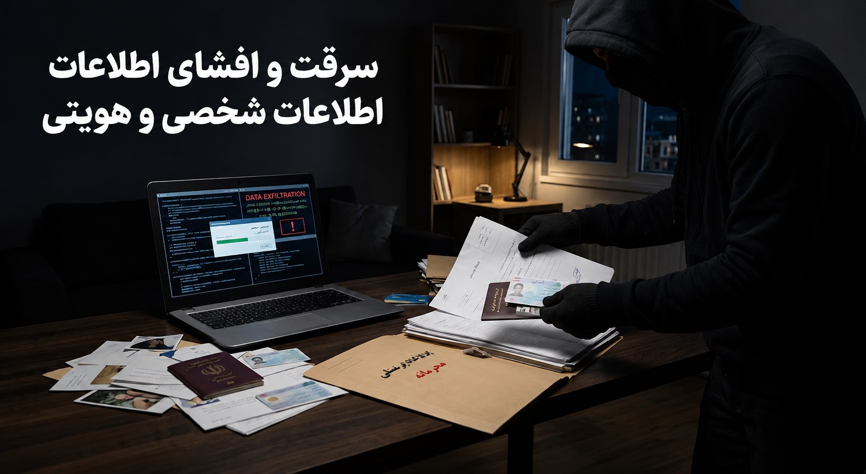 سرقت و افشای اطلاعات شخصی و هویتی