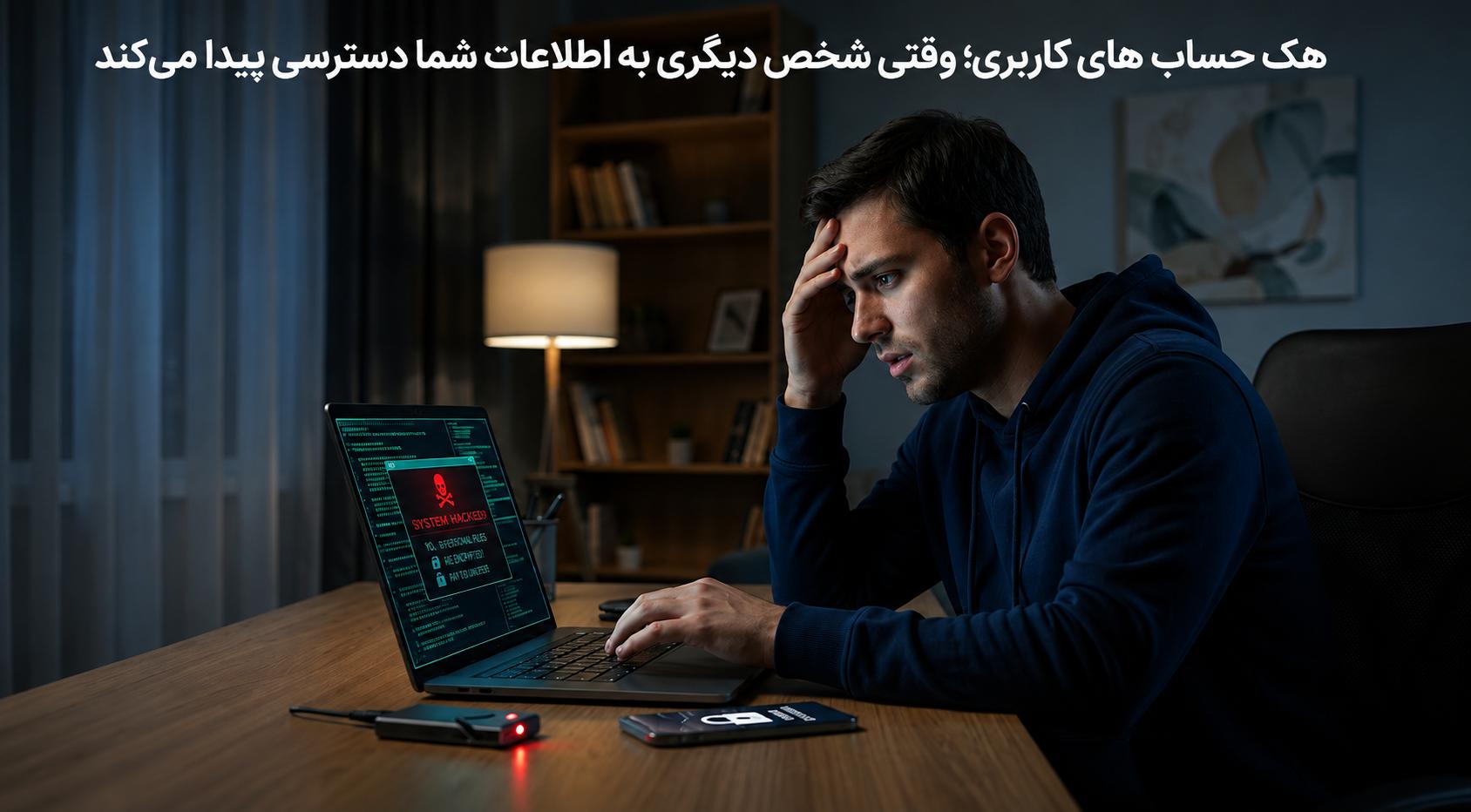 حسابم هک شده؛ الان باید چه کار کنم؟